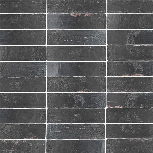 Picture of Sequoia Brick Nero 2-1/2"x9-7/8" Ceramic Wall Tile
