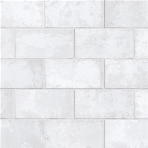 Biarritz White 3"x6" Ceramic Wall Subway Tile