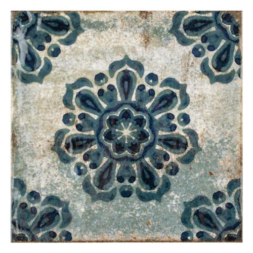 Livorno Decor Vechio 7-7/8"x7-7/8" Ceramic W Tile