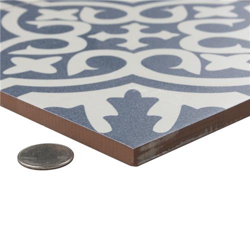 Berkeley Blue 17 5 8 X17 Ceramic F W Tile